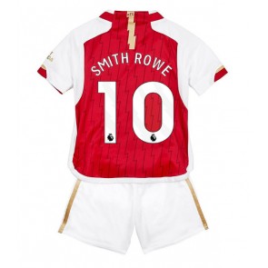 Arsenal Emile Smith Rowe #10 Koszulka Podstawowych Dziecięca 2023-24 Krótki Rękaw (+ Krótkie spodenki)